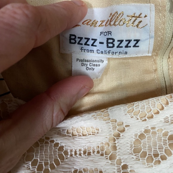 Vintage rare Lanzillotti for Bzzz-Bzzz from California dress from the 70s - Picture 3 of 11